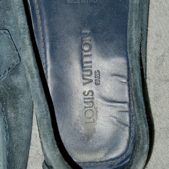Louis Vuitton Suede Monte Carlo Moccasin/ Loafers - Picture 3 of 5